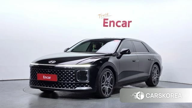 Hyundai Grandeur Hybrid (GN7) 2023 Черный из Кореи