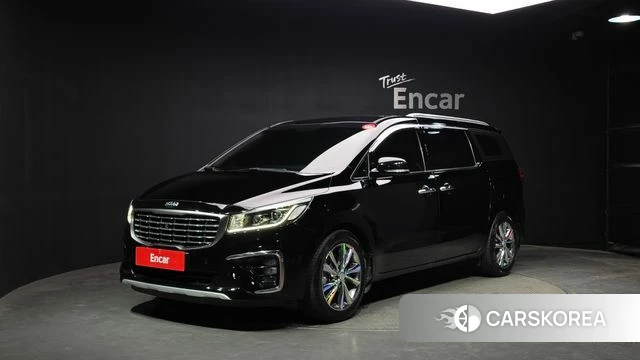 Kia The New Carnival 2018 Черный из Кореи