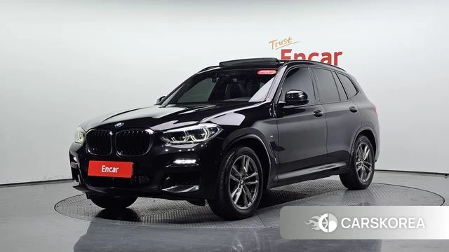 BMW X3 (G01) 2021 Черный из Кореи