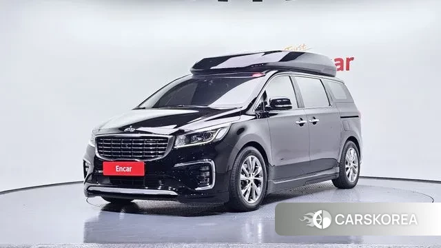 Kia The New Carnival 2018 Черный из Кореи