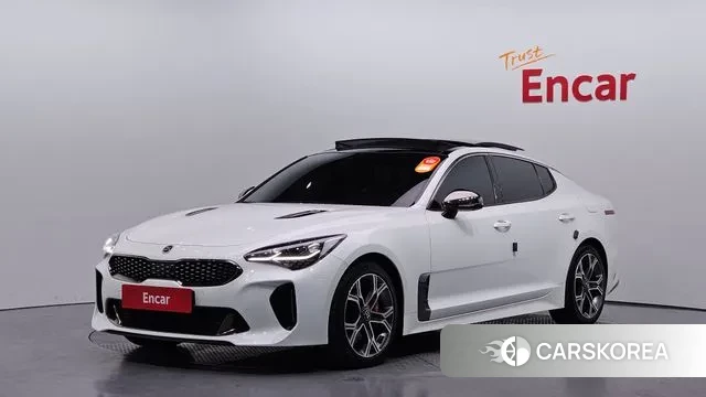 Kia Stinger 2018 Белый из Кореи