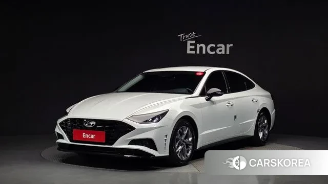 Hyundai Sonata (DN8) 2022 Белый из Кореи