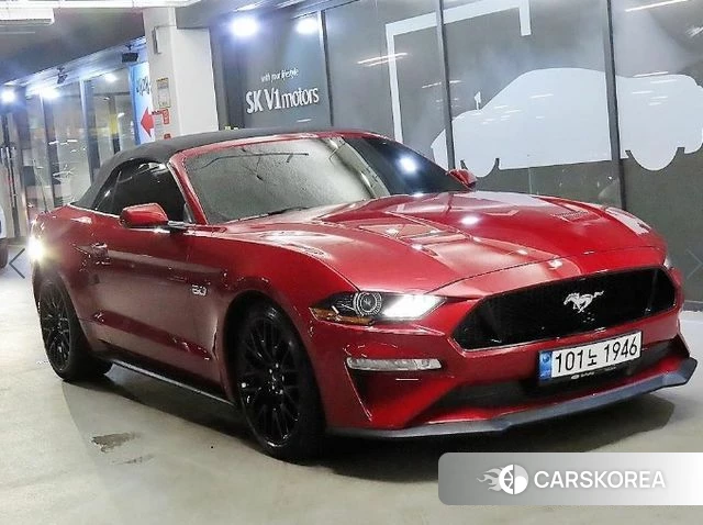 Ford Mustang 2022 Красный из Кореи