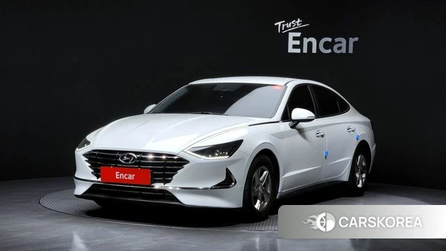 Hyundai Sonata (DN8) 2019 Белый из Кореи
