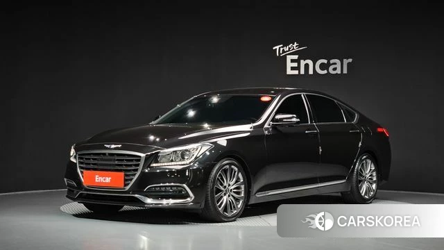 Genesis G80 2018 Черный из Кореи