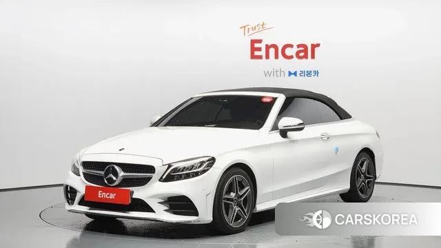 Mercedes-Benz C-Class W205 2019 Белый из Кореи