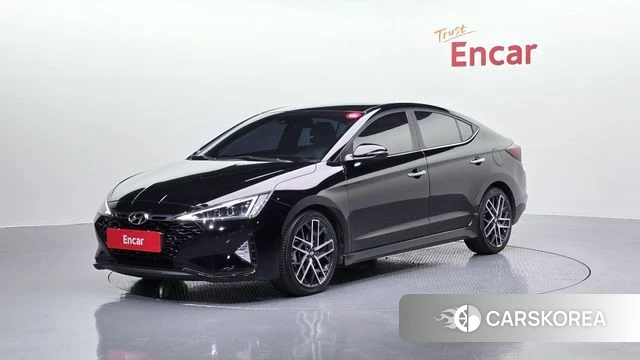 Hyundai The New Avante AD 2019 Черный из Кореи