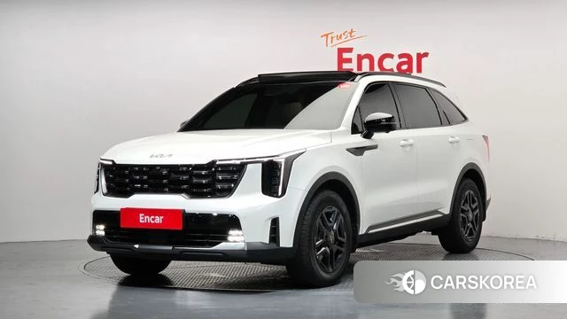 Kia The New Sorento 4th Generation 2024 Белый из Кореи