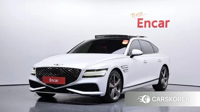 Genesis G80 (RG3) 2023 Белый из Кореи