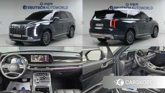 Hyundai The New Palisade 2024 Серый из Кореи