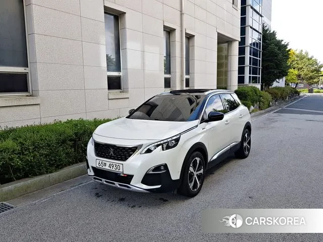 Peugeot 3008 second generation 2018 Белый из Кореи