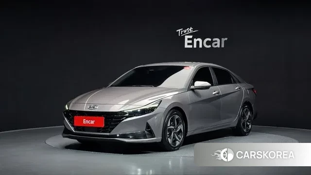 Hyundai Avante (CN7) 2021 Серебряный из Кореи