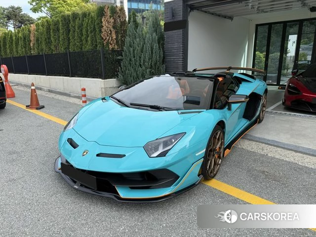 Lamborghini Aventador 2020 Небесно-голубой из Кореи