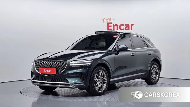 Genesis GV70 2022 Темно-зеленый из Кореи