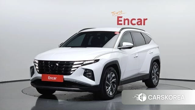Hyundai Tucson Hybrid (NX4) 2020 Белый из Кореи