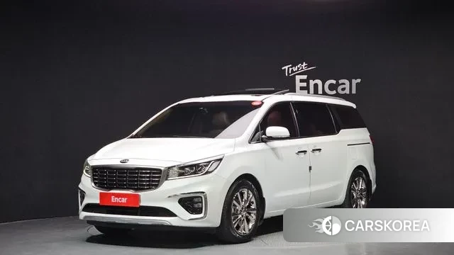 Kia The New Carnival 2018 Белый из Кореи