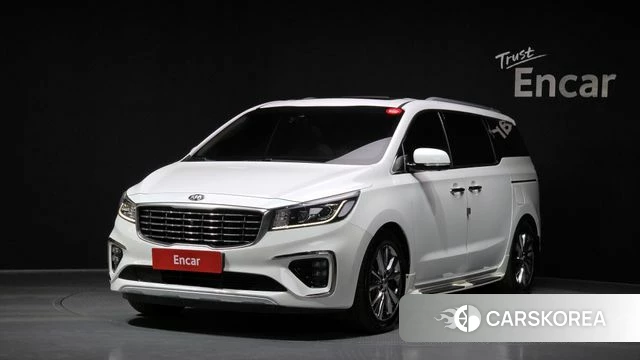 Kia The New Carnival 2018 Белый из Кореи