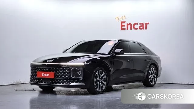 Hyundai Grandeur (GN7) 2023 Черный из Кореи