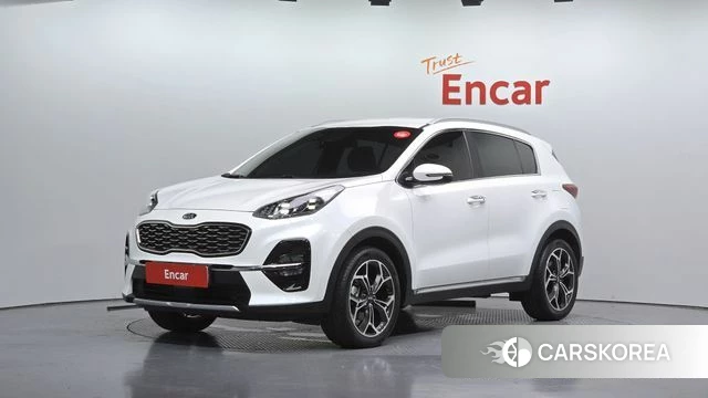 Kia Sportage The Bold 2019 Белый из Кореи