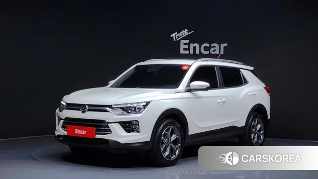 Ssangyong Beautiful Korando 2021 Белый из Кореи