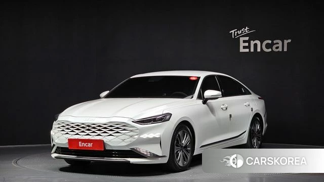Kia K8 2022 Белый из Кореи
