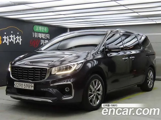 Kia The New Carnival 2020 Серый из Кореи
