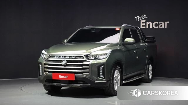Ssangyong The New Rexton Sports Cannes 2022 Зеленый из Кореи