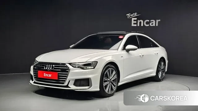 Audi A6 (C8) 2023 Белый из Кореи