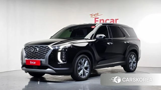 Hyundai Palisade 2021 Черный из Кореи