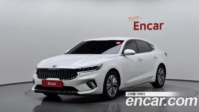 Kia K7 Premier Hybrid 2021 Белый из Кореи