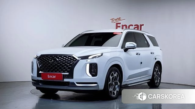 Hyundai Palisade 2021 Белый из Кореи