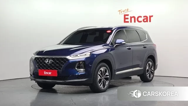 Hyundai Santa Fe TM 2019 Синий из Кореи