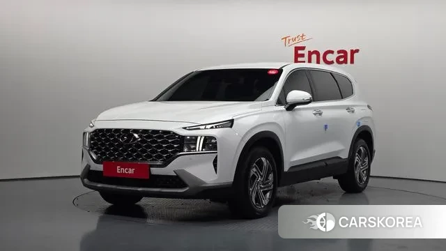 Hyundai The New Santa Fe 2023 Белый из Кореи