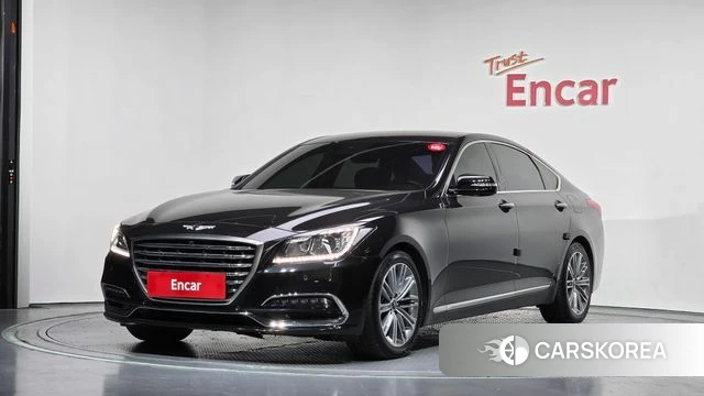 Genesis G80 2018 Черный из Кореи