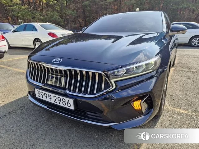 Kia K7 Premier Hybrid 2020 Синий из Кореи