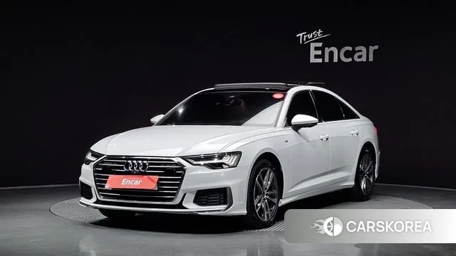 Audi A6 (C8) 2023 Белый из Кореи