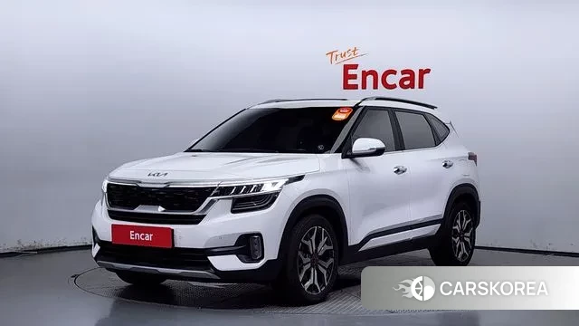 Kia Seltos 2021 Белый из Кореи