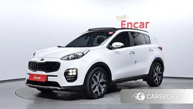 Kia Sportage 4th Generation 2018 Белый из Кореи