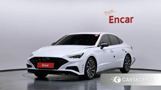 Hyundai Sonata (DN8) 2022 Белый из Кореи
