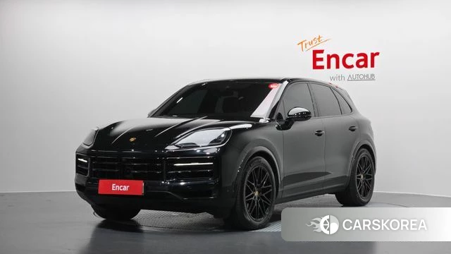 Porsche Cayenne (PO536) 2024 Черный из Кореи