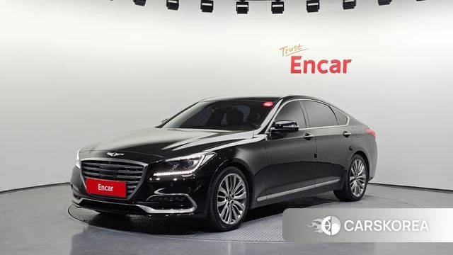 Genesis G80 2018 Черный из Кореи