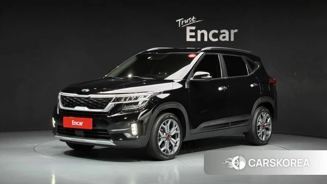 Kia Seltos 2019 Черный из Кореи