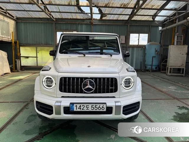 Mercedes-Benz G-Class W463b 2021 Белый из Кореи
