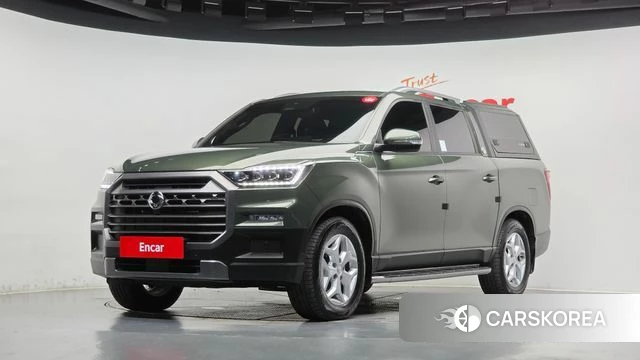 Ssangyong The New Rexton Sport 2024 Зеленый из Кореи