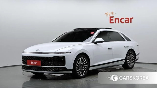 Hyundai Grandeur Hybrid (GN7) 2023 Белый из Кореи