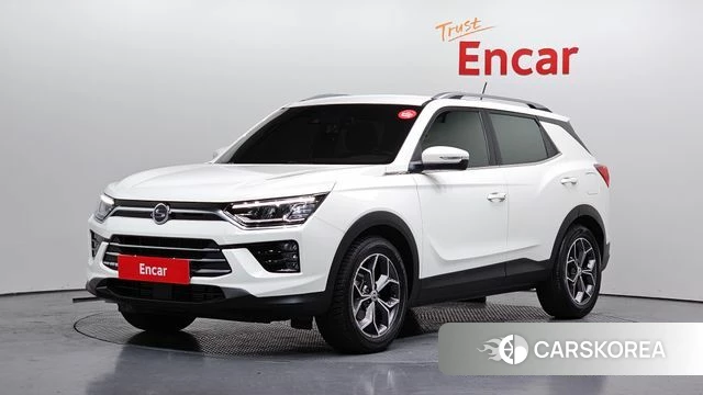 Ssangyong Beautiful Korando 2019 Белый из Кореи