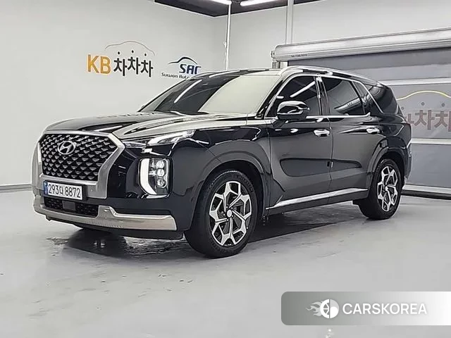 Hyundai Palisade 2022 Черный из Кореи