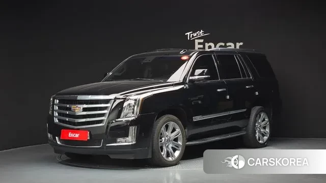 Cadillac Escalade 2018 Черный из Кореи