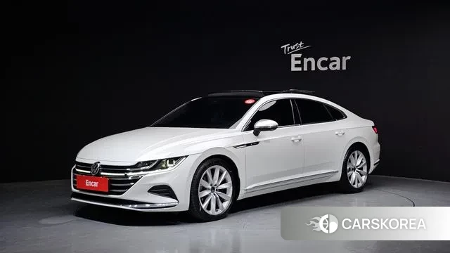 Volkswagen Arteon 2022 Белый из Кореи