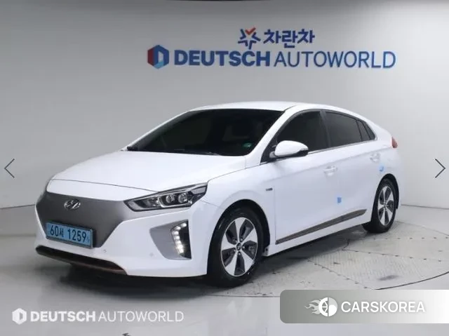 Hyundai Ionic Electric 2018 Белый из Кореи